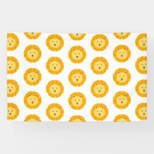 Banderoles Lion Anniversaire Art pour enfants