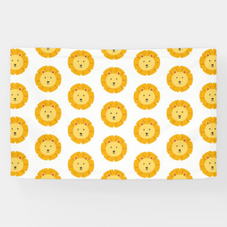 Banderoles Lion Anniversaire Art pour enfants