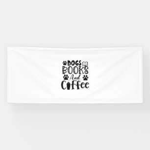 Banderoles Lire Art Dogs Books et café