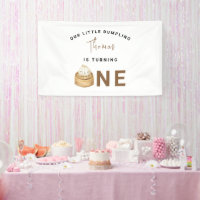 Little Chinese dumpling first Birthday Party