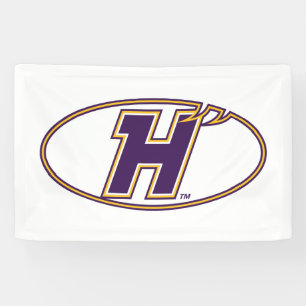 Banderoles Logo Athlétique des Hunter College Hawks