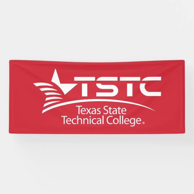 Banderoles Logo du Texas State Technical College (Horizontal)