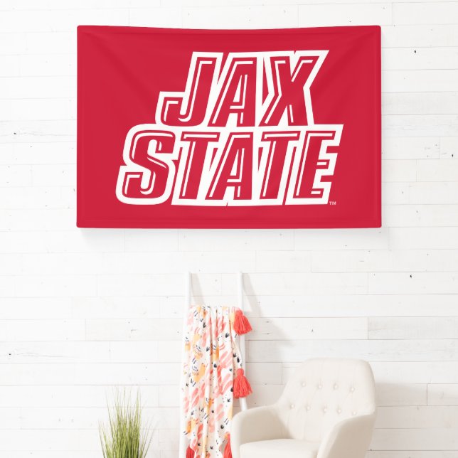 Banderoles Logo JAX STATE de Jacksonville State University (Insitu)