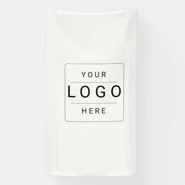 Banderoles Logo personnalisé (Verticale)