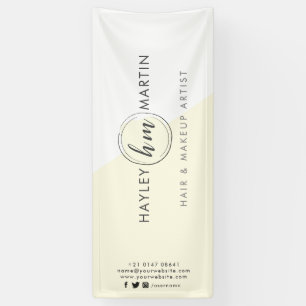 Banderoles Logo Personnalisé Artiste De Maquillage Ou Salon I