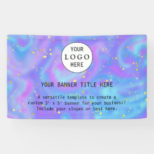 Banderoles Logo personnalisé féminin d'entreprise moderne