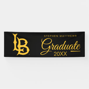 Banderoles Long Beach State Logo Graduation