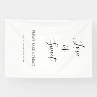 Banderoles Love is Sweet