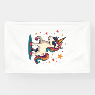 Banderoles Lunettes de soleil arc-en-ciel Licorne Dabbing Vin