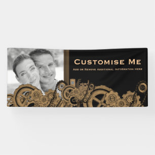 Banderoles Machines de Steampunk (effrontées)