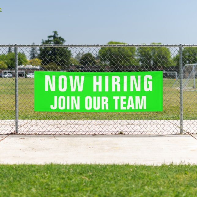 Banderoles Maintenant Embaucher Rejoignez Notre Équipe Lumine (En situation)