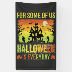 Banderoles Maison Hantée Halloween Pour Certains D'entre Nous