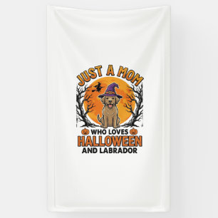 Banderoles Maman Labrador Halloween Design de Chien Vintage_1