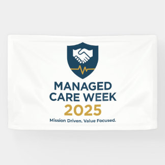 Banderoles Managed Care Week 2025 - Office Banner