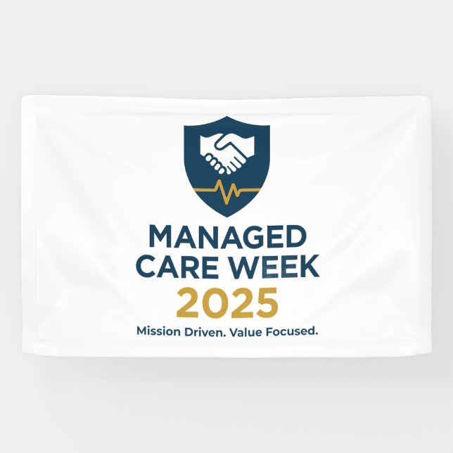 Banderoles Managed Care Week 2025 - Office Banner (Horizontal)