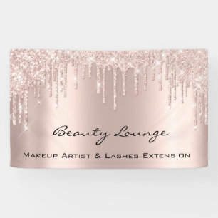 Banderoles Maquillage ArtisteLashes Extension Salon des cheve