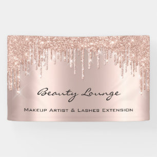 Banderoles Maquillage ArtistLashes Extension Salon de cheveux