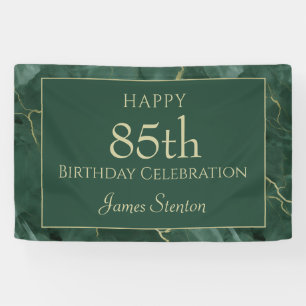 Banderoles Marbre Vert 85e Anniversaire