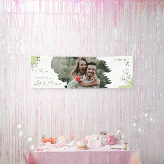 Banderoles Mariage à main (Fête)