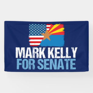 Banderoles Mark Kelly pour le Sénat