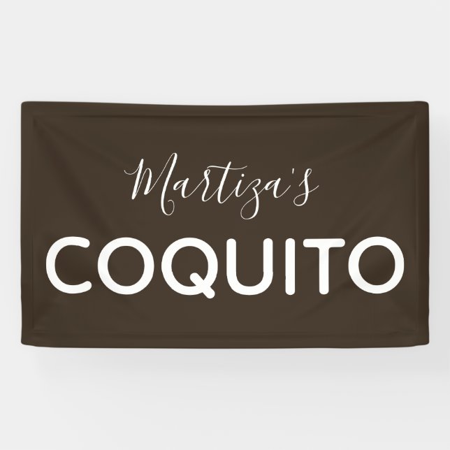 Banderoles Marketing Classique Coquito Coco (Horizontal)