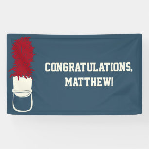 Banderoles Marquage du Casquette de bande avec des plumes mes