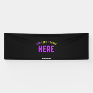 BANDEROLES MARQUE PERSONNALISABLE NOIRE VERIFIEE DE STYLE MOD