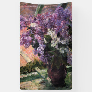 Banderoles Mary Cassatt - Lilacs dans une fenêtre