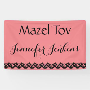 Banderoles Mazel Tov