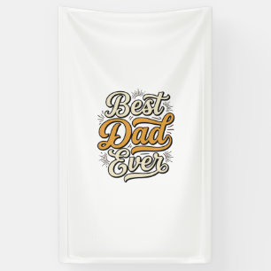 Banderoles Meilleur Papa de Tous les Temps Design de Chemise 