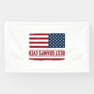 Banderoles Meilleur Papi Patriote Drapeau Vector Design_1