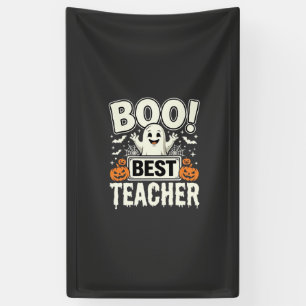 Banderoles Meilleur professeur de fantôme de Halloween Design