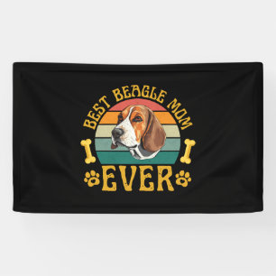 Banderoles Meilleure maman Beagle Ever, Chien Beagle Drôle Ca