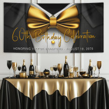 Mens Black Gold Tuxedo fête d'anniversaire