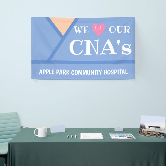 Banderoles Merci de la semaine d'appréciation des infirmières (Salon professionnel)