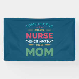 Banderoles Mère Cadeau Certaines Personnes M'Appelent Infirmi