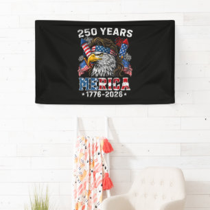 Banderoles Merica 250 Anniversaire USA 250 Ans