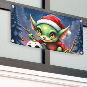 Banderoles Merry Mischief – Le Petit Lutin de Noël. 