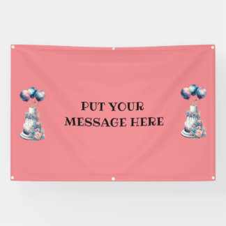 BANDEROLES METTEZ VOTRE MESSAGE ICI... BANNER