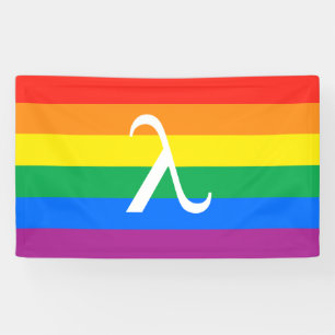 Banderoles Militantisme Gay Pride