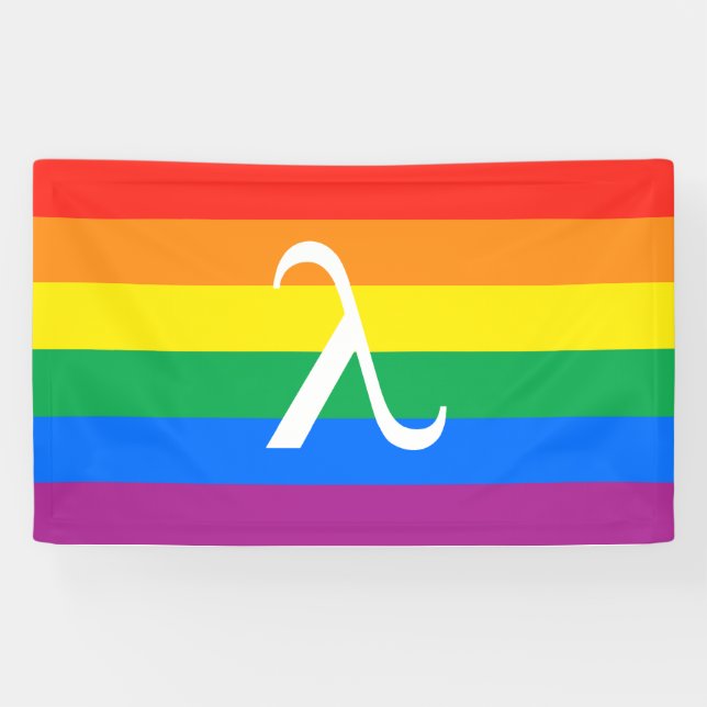 Banderoles Militantisme Gay Pride (Horizontal)