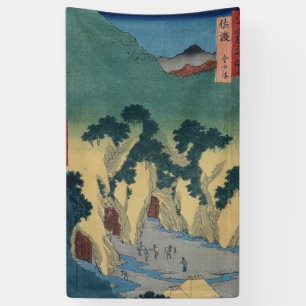 Banderoles Mine d'or dans la province de Sado