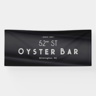 Banderoles Minimalistic Deco Style | Black Pearl