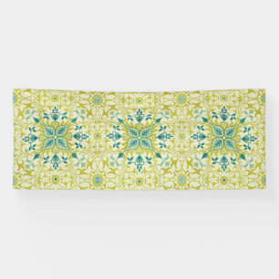Banderoles Modèle de plafond vert citron sans couture de Will