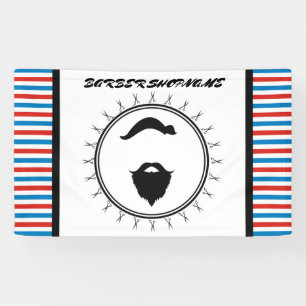 Banderoles Modèle de salon de coiffure