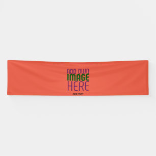 BANDEROLES MODÈLE DE TEXTE D'IMAGE ROUGE DE TOMATE ÉDITABLE M