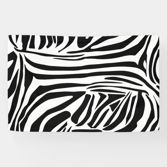 Banderoles Modèle Zèbre (Horizontal)