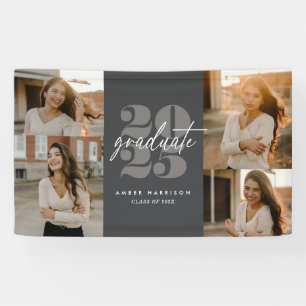 Banderoles Moderne minimaliste de la montée en flèche Noir