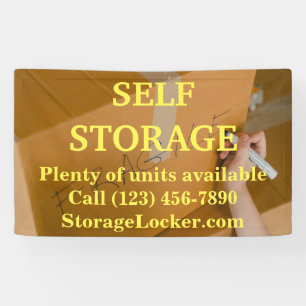 Banderoles Modification de texte de stockage en libre-service