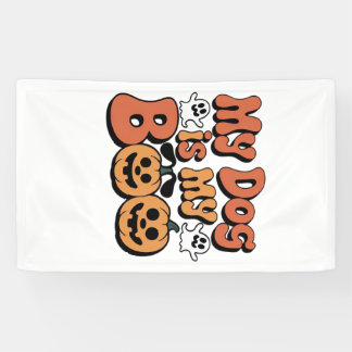 Banderoles Mon chien est mon amour, enseignant, amateur de ch